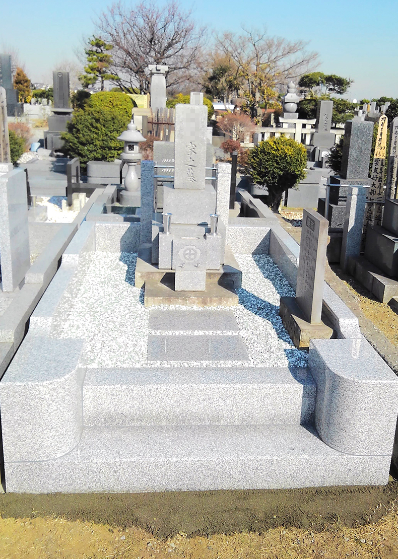 T19-008一般普通型墓地（外柵） 2020年2月リフォーム 津田山緑が丘霊園