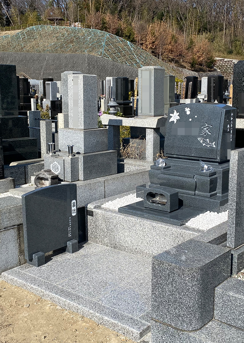 HI21-001-一般普通型墓地（洋型）2021年2月新規建立工事 早野聖地公園