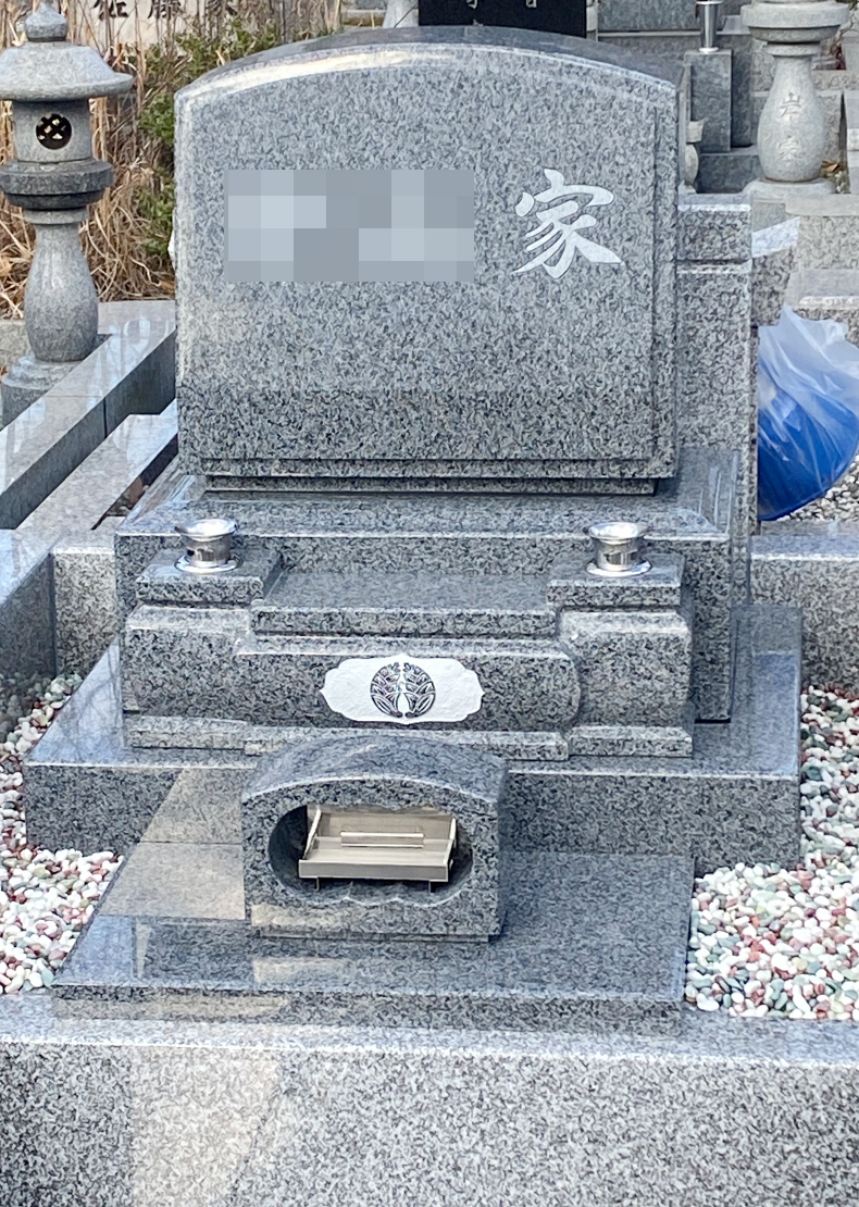 HI22-009-04_普通墓地（中国産 飛鳥石 洋型3段型）