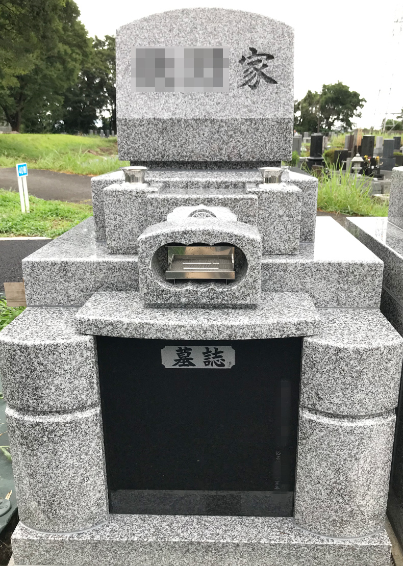 T23-023-01_1㎡墓地（中国産 宝永石 洋型2段型）
