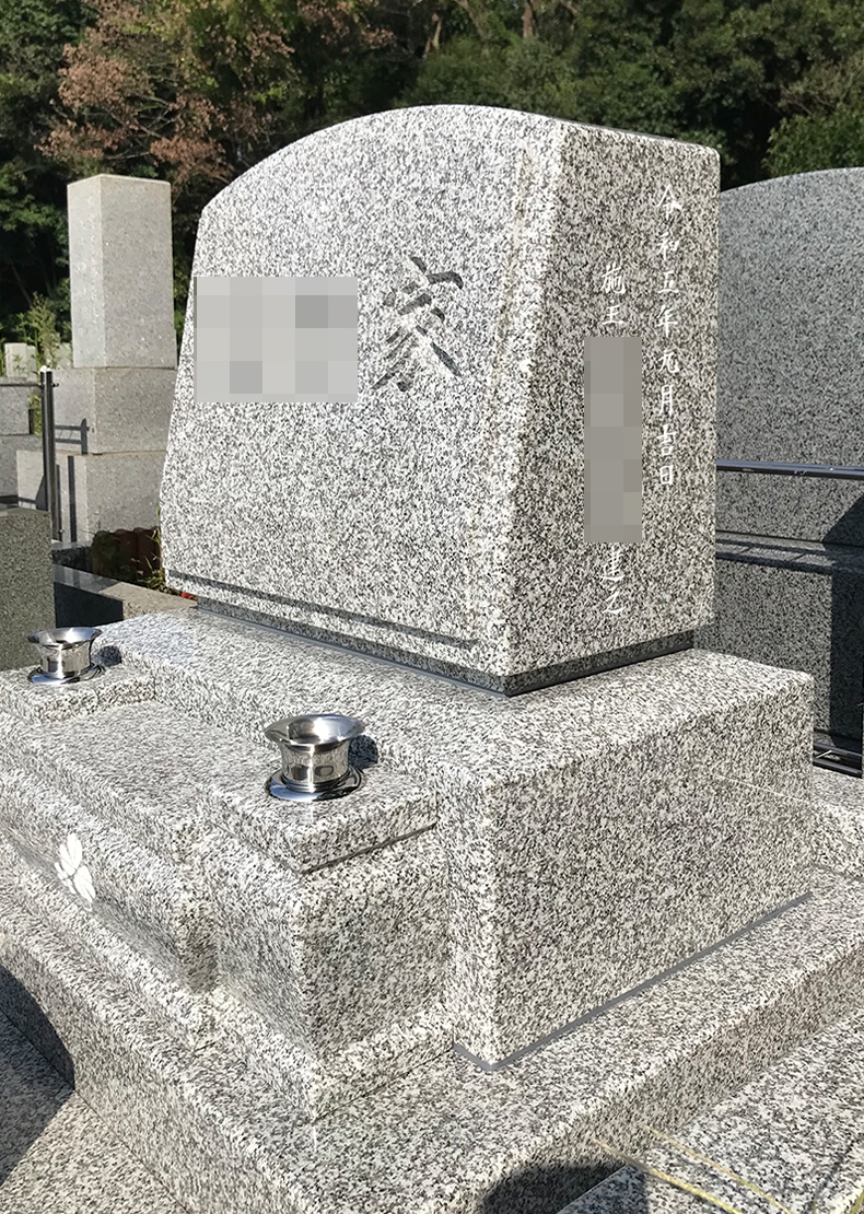 T23-043-04_4㎡墓地（中国産 宝永石 洋型3段型）